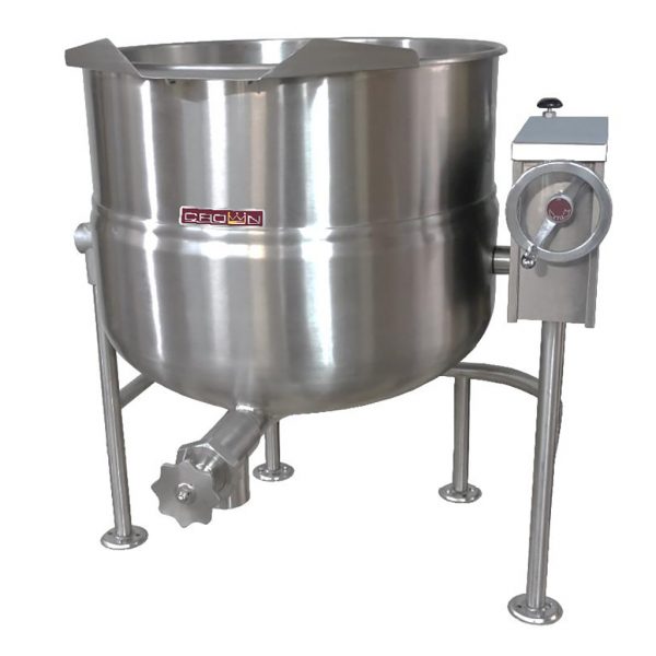 Crown Direct Steam 2/3 Jacketed Tilting Kettle DTL